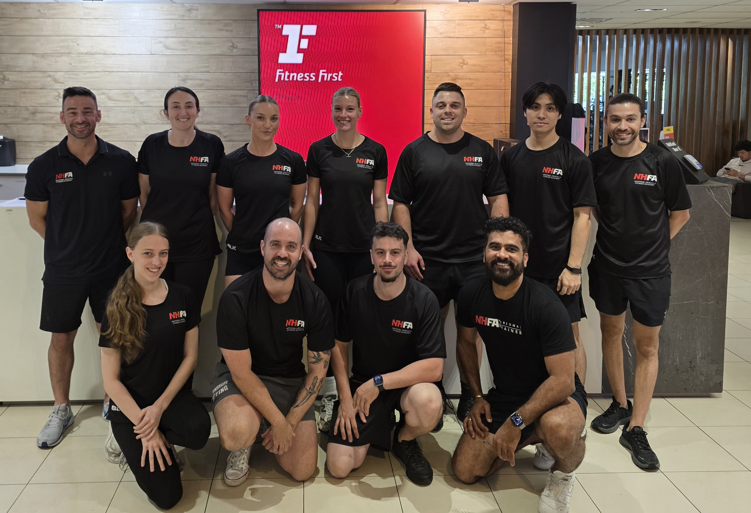 NHFA graduating class at Darlinghurst group photo